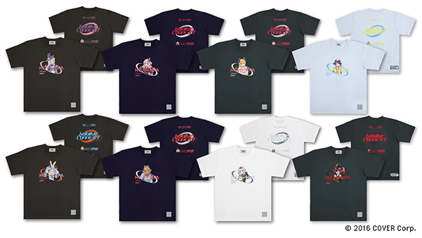 hololive pixel art Colored ver. Tシャツ