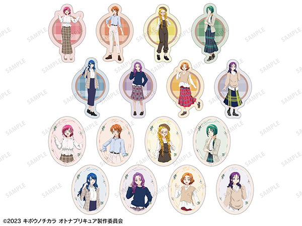 トレーディングダイカットステッカー