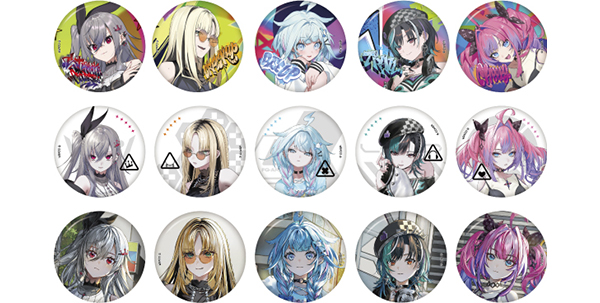 FLOW GLOW's MIXTAPE 02 ランダム缶バッジ