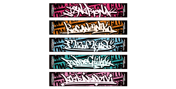 FLOW GLOW's MIXTAPE 03 ネームタオル