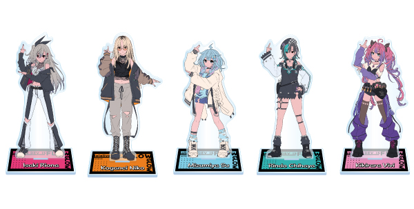 FLOW GLOW's MIXTAPE 01 アクリルスタンド