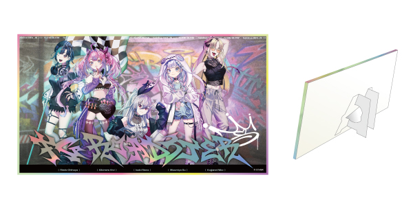 FLOW GLOW's MIXTAPE 01 イラストシートボード