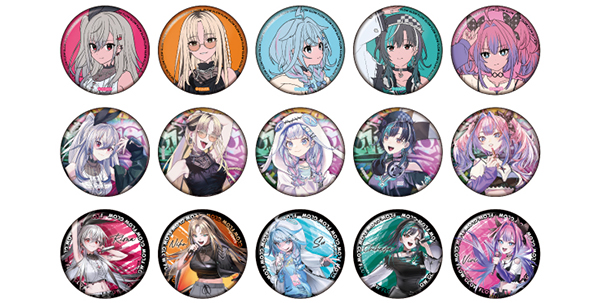 FLOW GLOW's MIXTAPE 01 ランダム缶バッジ