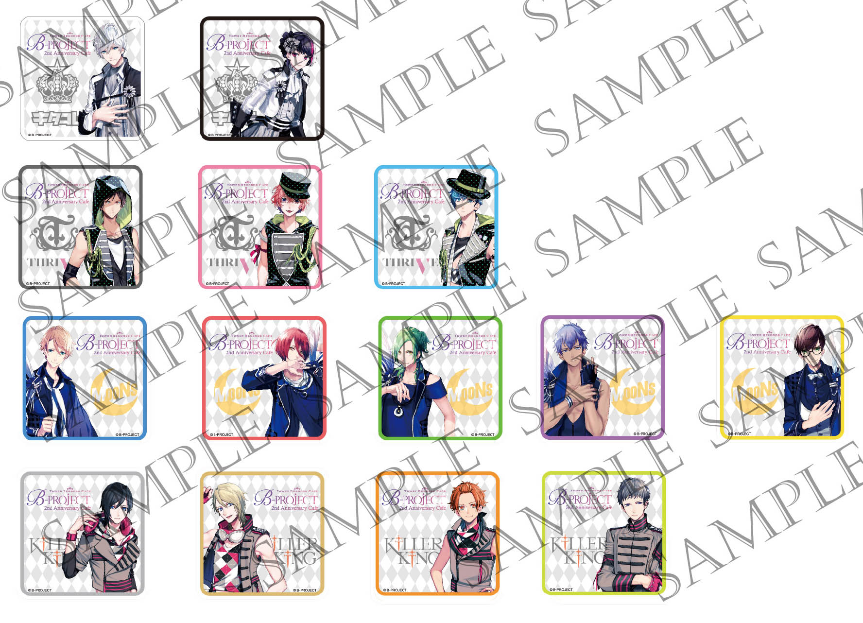 B-PROJECT 2nd Anniversary × TOWER RECORDS CAFE - TOWER RECORDS ONLINE