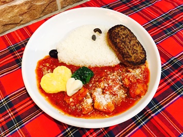 スヌーピーのチキンのトマト煮込み