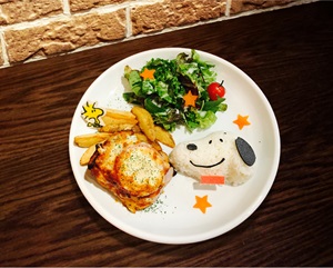 なかよしピザ風チキン