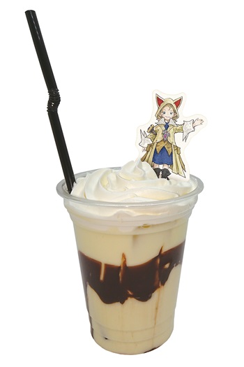 クルルのチョコバナナミルク