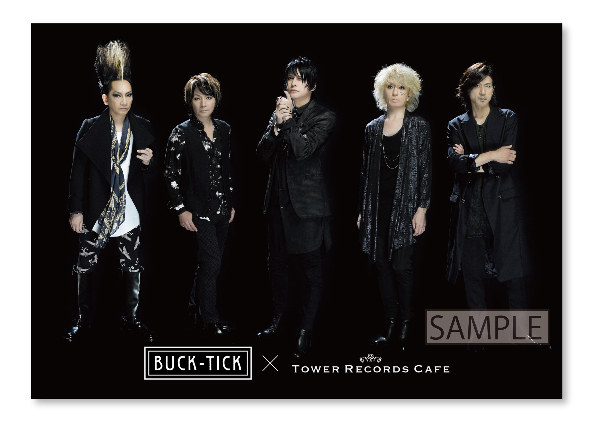 BUCK-TICK×TOWER RECORDS CAFE 2020年1月7日より開催決定