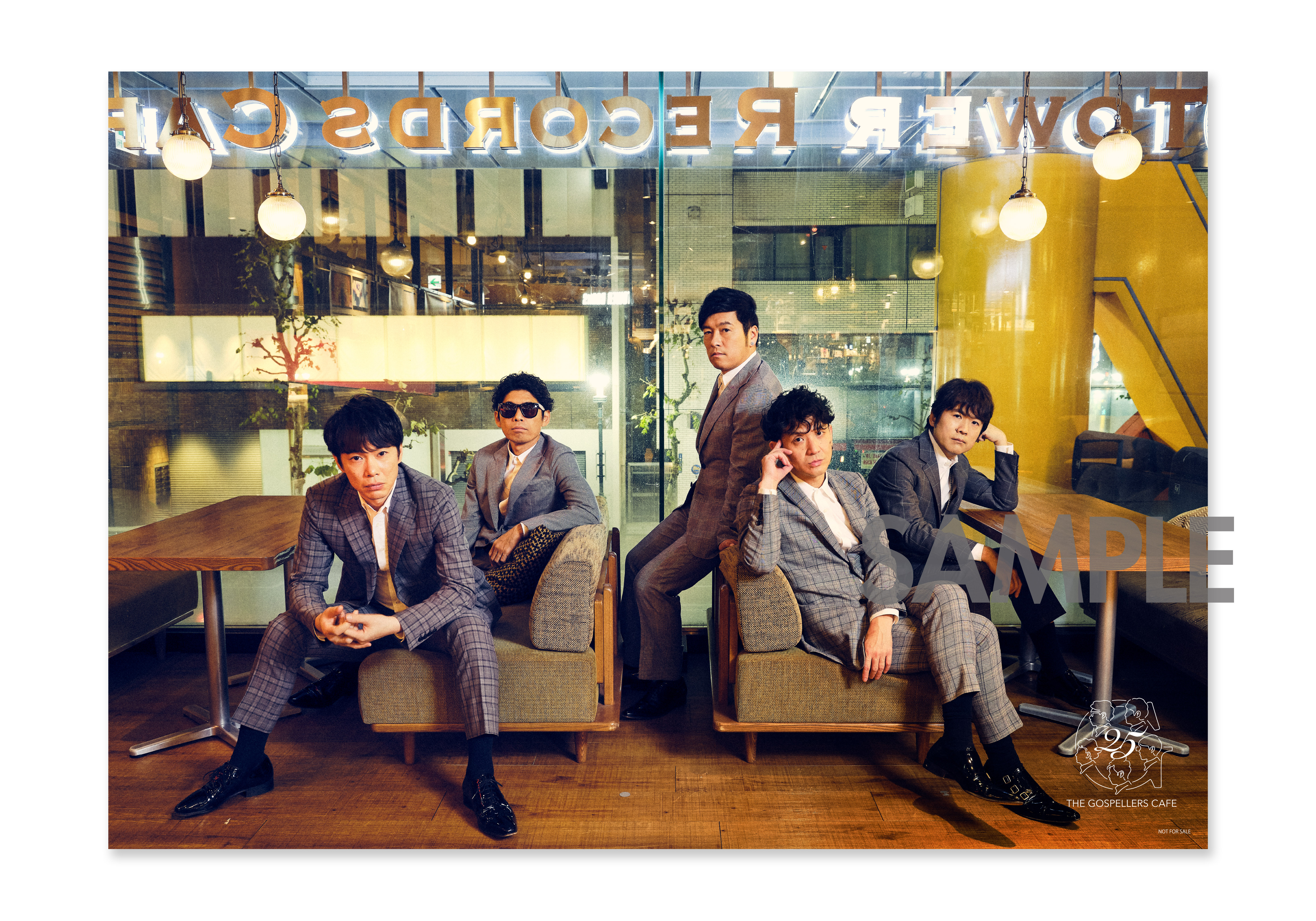 12/13（金）更新】ゴスペラーズ × TOWER RECORDS CAFE 「THE