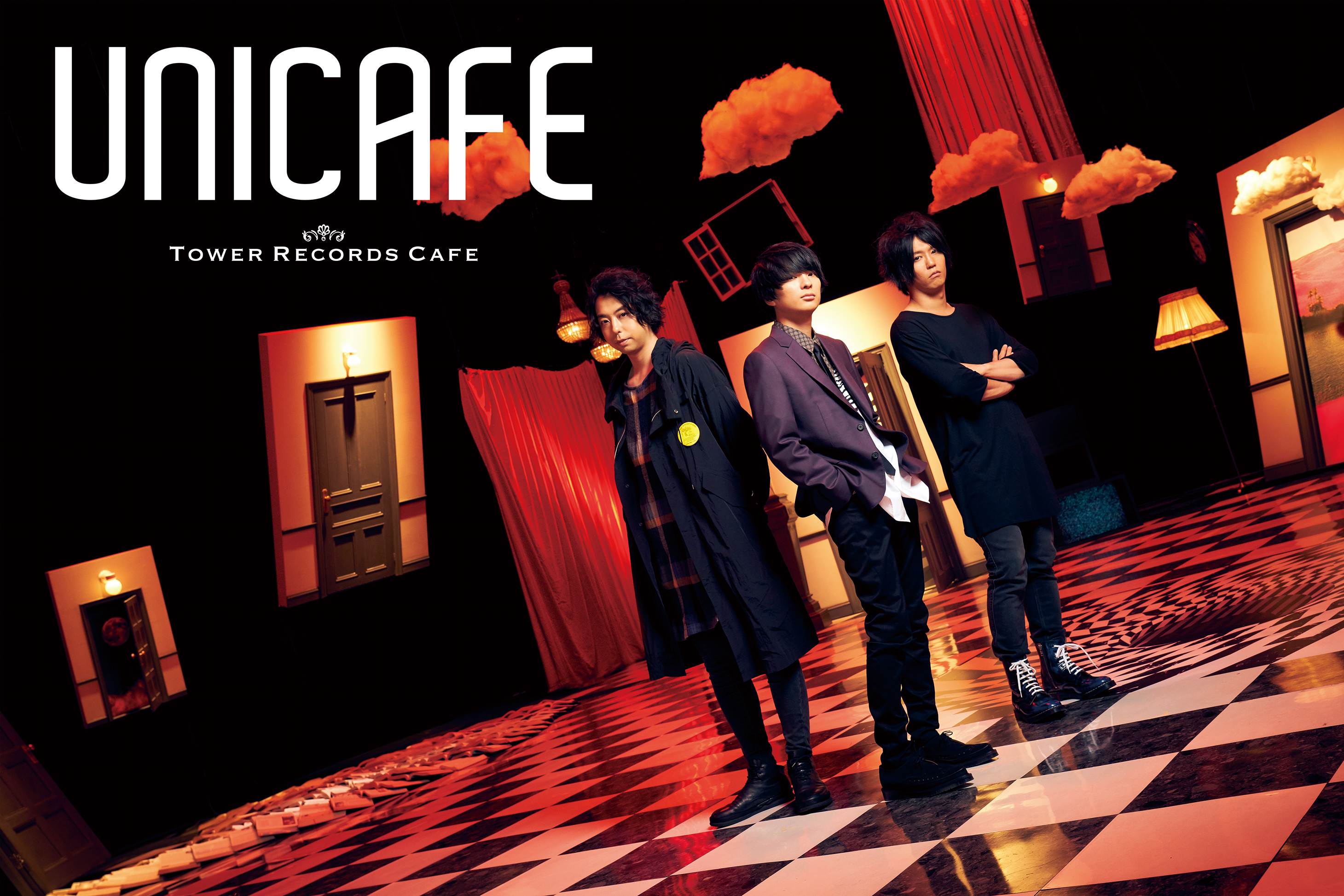 UNISON SQUARE GARDENとTOWER RECORDS CAFEのコラボカフェ『UNICAFE