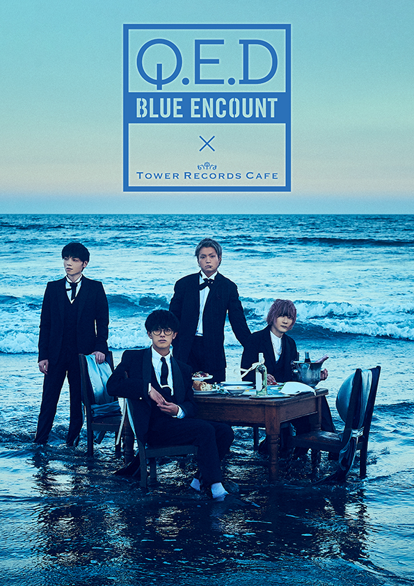 BLUE ENCOUNT × TOWER RECORDS CAFE『Q.E.D CAFE』が表参道店にて開催