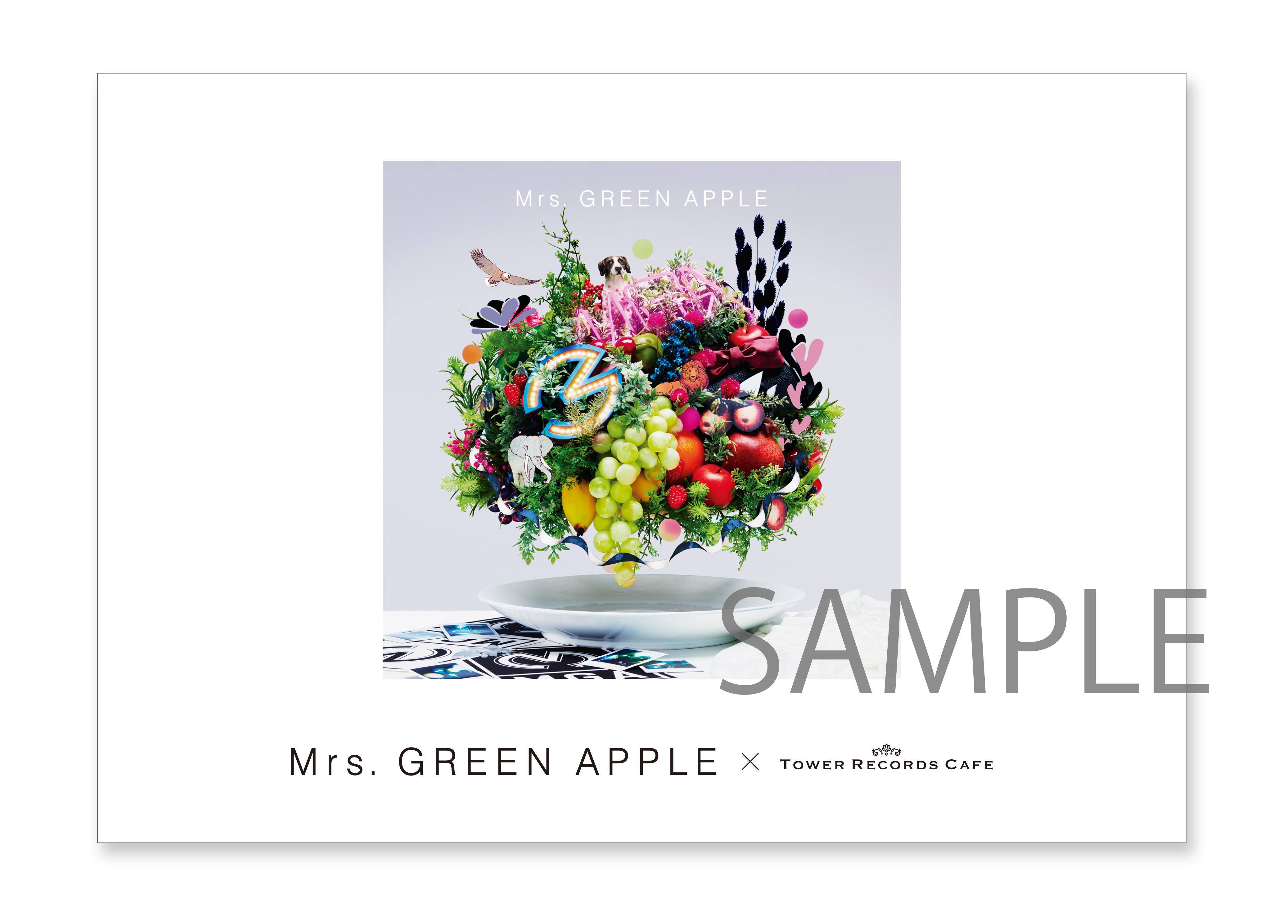 再値下げ Mrs. GREEN ランチョンマット収納 APPLE GREEN タワレコ