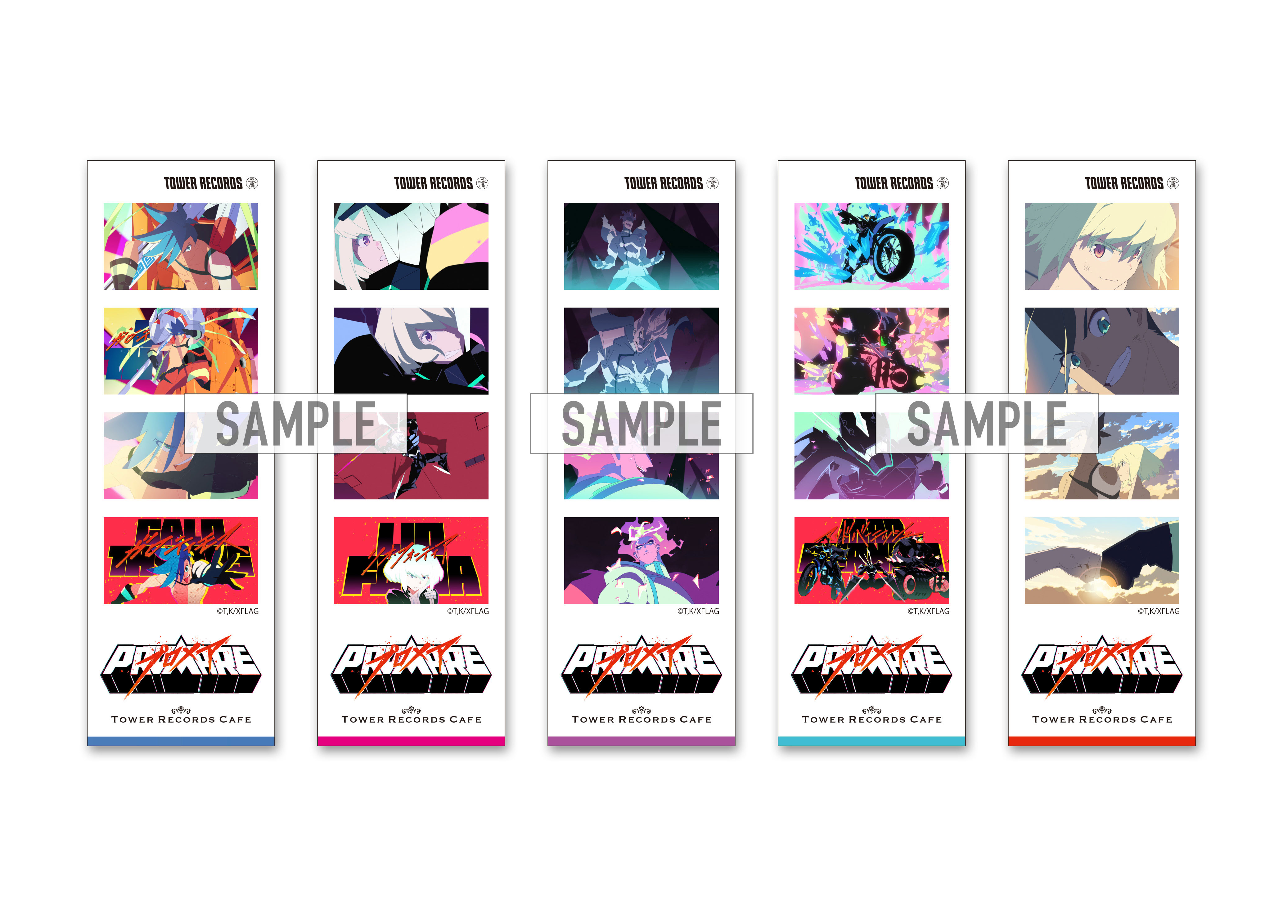 プロメアカフェ 映画『プロメア』えらべる缶バッジ 全6種 ガロ リオ ゲーラ メイス ルチア ビニー アイナ エリス クレイ XFLAG STORE 