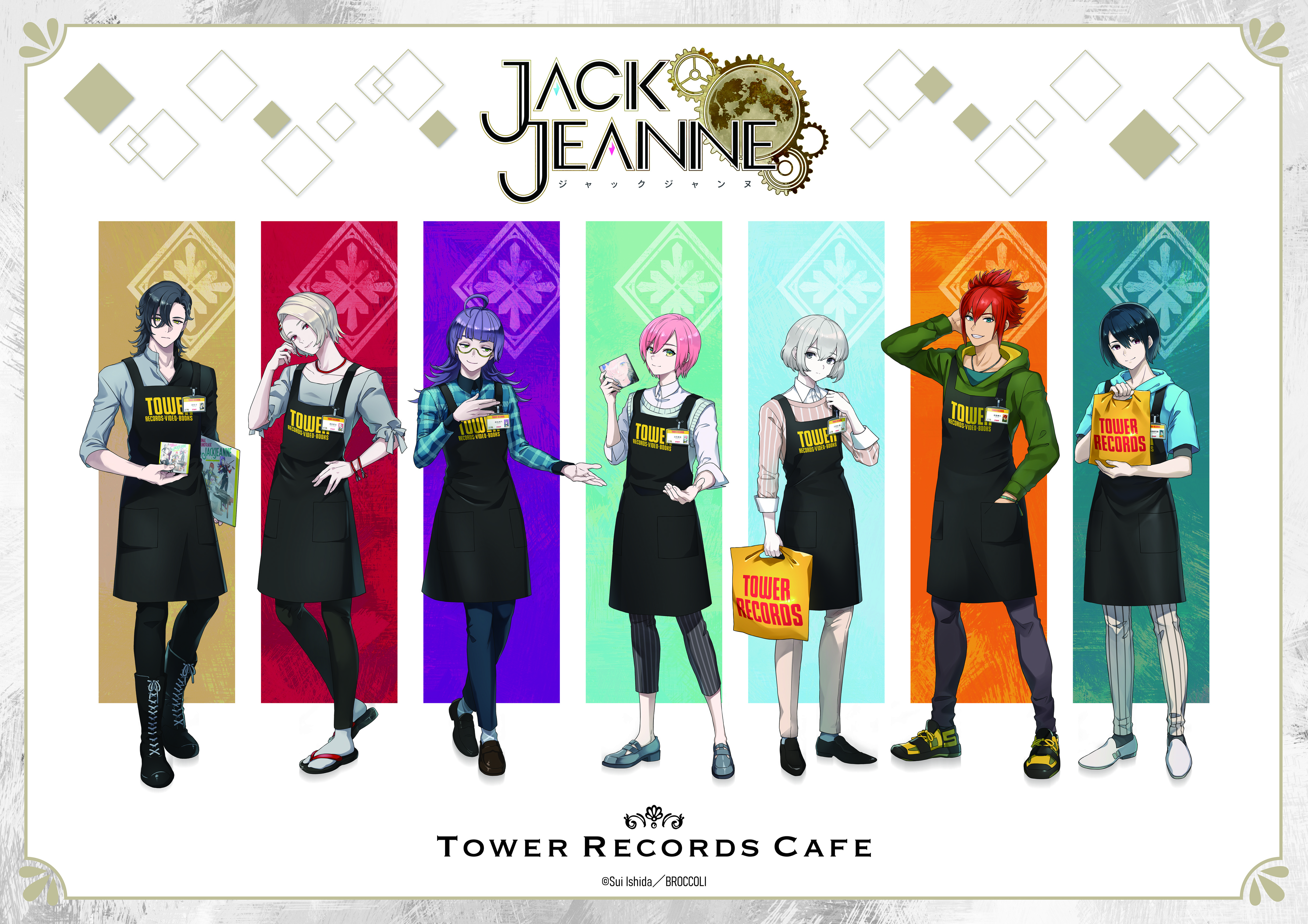 少年歌劇シミュレーションゲーム『ジャックジャンヌ』×TOWER RECORDS