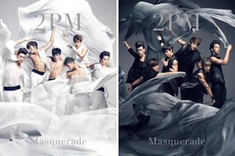 2PM、新シングル“マスカレード ～Masquerade～”発売決定! ジャケ公開
