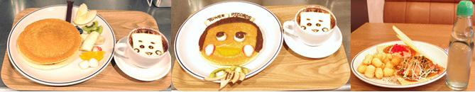 三戸なつめカフェコラボメニュー