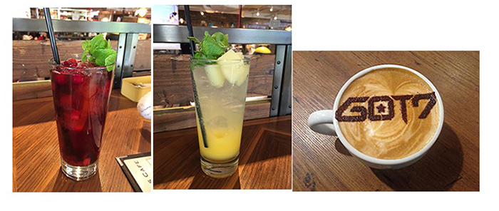 GOT7×TOWER RECORDS CAFE コラボドリンク