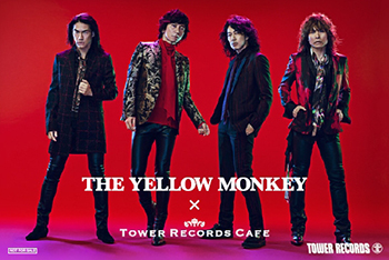 『THE YELLOW MONKEY × TOWER RECORDS CAFE』特典ポストカード