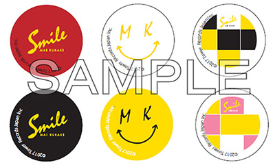 倉木麻衣×TOWER RECORDS SHIBUYA~スマイル展~ 缶バッジ