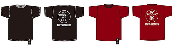 「NO DIGGIN', NO LIFE. T-shirt」