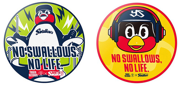 NO SWALLOWS, NO LIFE.」コラボグッズ4/28より都内タワレコ＆スワローズオフィシャルショップにて発売！ - TOWER  RECORDS ONLINE