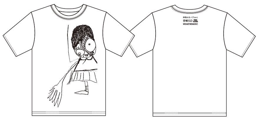 神聖かまってちゃん×WTMコラボTee(W)