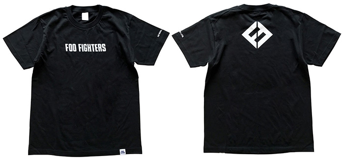 Foo FightersコラボTシャツ