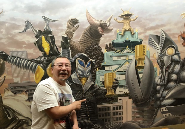 タワレコ渋谷店で、怪獣絵師 開田裕治のウルトラマンズ・ギャラリー 