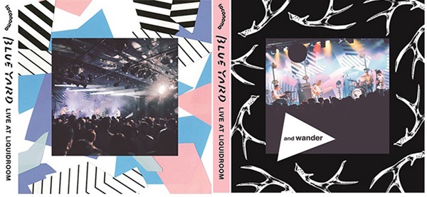 「BLUE YARD LIVE AT LIQUID ROOM［CD+DVD］」Aバージョン、Bバージョン