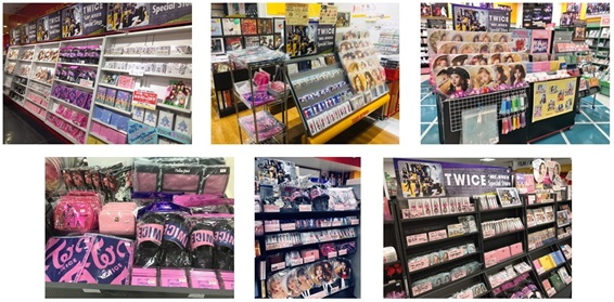 「TWICE Special Store」店頭