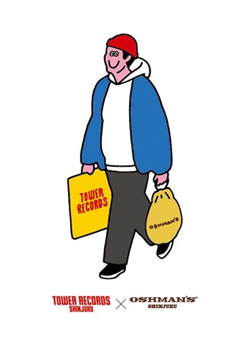 TRxOSHMANS_サコッシュ、ステッカーデザイン