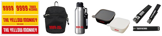 THE YELLOW MONKEY × TOWER RECORDS コラボグッズ