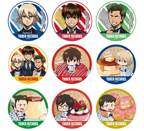 ダイヤのA actⅡ × TOWER RECORDS トレーディング缶バッジ