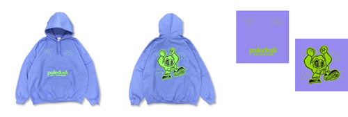 PALEDUSK ×WTM HOODIE_Violet