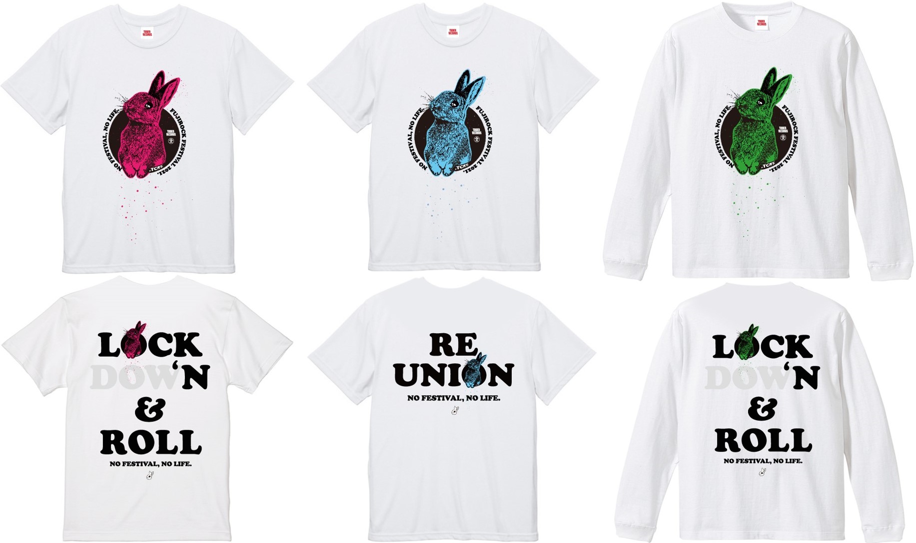 タワレコがMADBUNNYデザインのメッセージTシャツ限定販売！FUJI ROCK FESTIVAL'21でコラボ！ - TOWER RECORDS  ONLINE