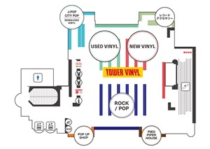 渋谷店6Fフロア