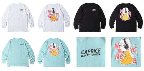 Caprice × WTM Girl L/S T-shirt