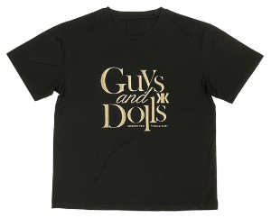 Guys and Dolls Tシャツ（ロゴ・レディース）
