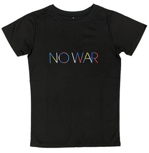チャリティ Tシャツ（NO WAR）