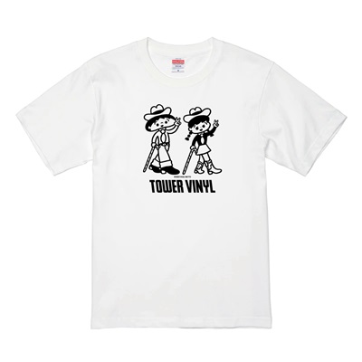 レコスケ・レコガール × TOWER RECORDS Tシャツ