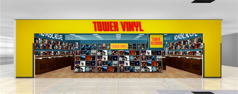 タワレコのアナログレコード専門店 TOWER VINYL梅田店、2/7移転