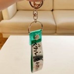夏セール25_銀テープキーホルダーGreen
