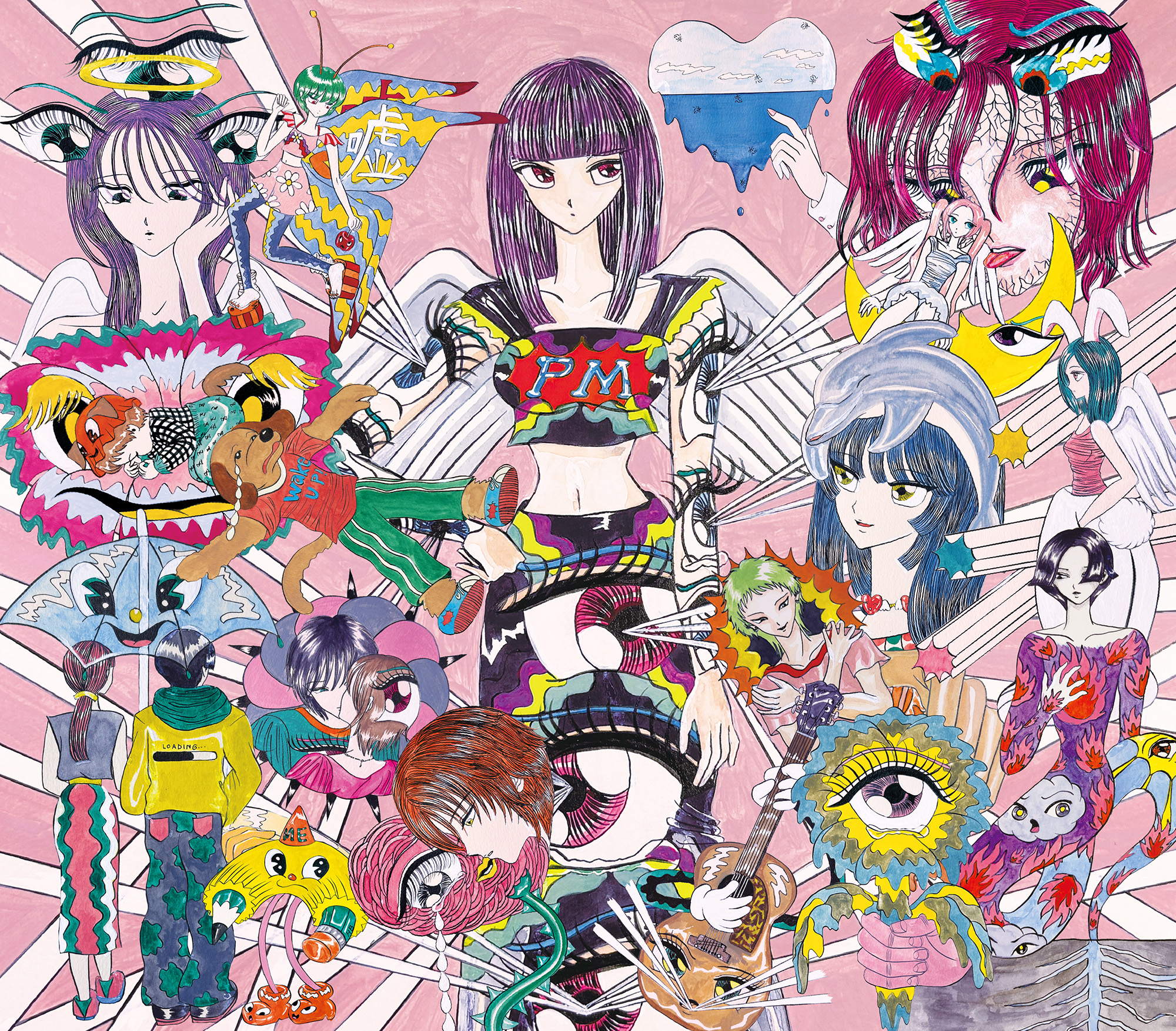 マカロニえんぴつが「NO MUSIC, NO LIFE.」ポスターに登場 12月1日から