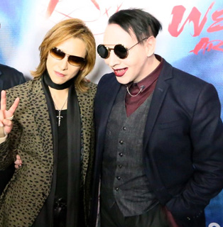 X JAPAN、「Coachella Festival」にてMarilyn Manson（マリリン