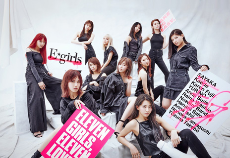 E Girls ニュー アルバム E G 11 リリースと全国ツアーに向け特設サイト 公式twitterをオープン Tower Records Online