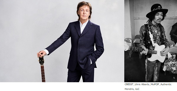 Paul McCartney（ポール・マッカートニー）、全公演でJimi Hendrix 