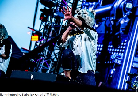 MAN WITH A MISSION、超満員45,000人の阪神甲子園球場でツアー