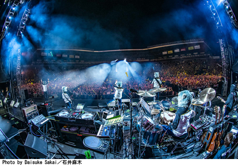 Man With A Mission Wowow特設サイトにて超満員45 000人を熱狂させた阪神甲子園球場でのツアー ファイナルのライヴ ダイジェスト映像公開 Tower Records Online