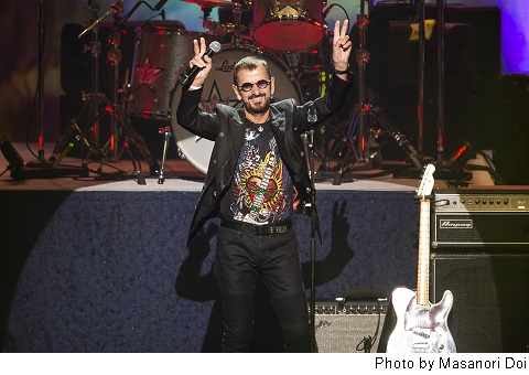 Ringo Starr（リンゴ・スター）、3年ぶりのジャパン・ツアー東京公演の 