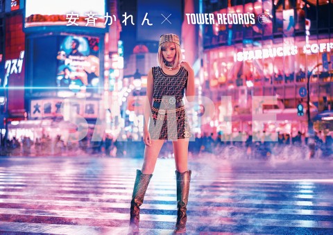 「ポスギャル」安斉かれん、明日5月22日に無料 8cmシングル『世界の全て敵に感じて孤独さえ愛していた』タワレコ限定リリース。コラボ・ポスター掲出＆デビュー記念インタビュー掲載の「別冊TOWER PLUS+」配布も